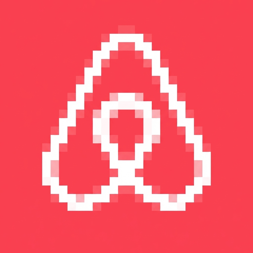 Airbnb Pixel Art style
