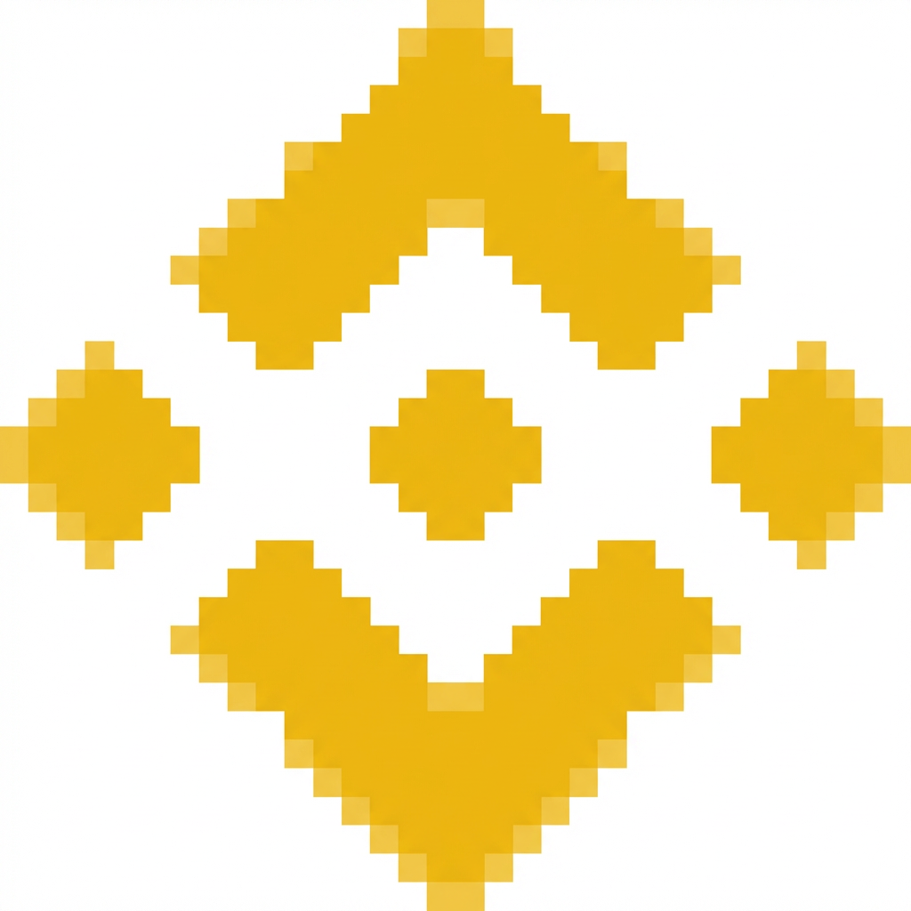 Binance Pixel Art style