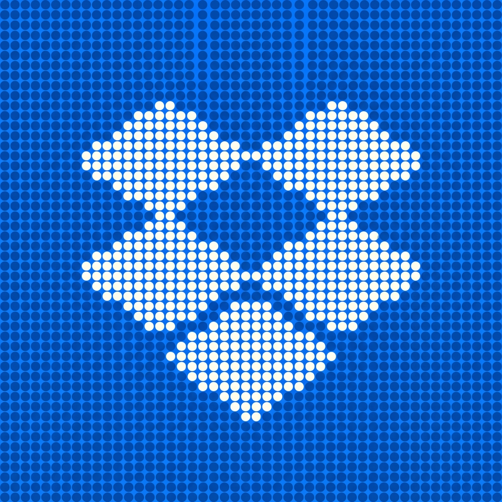 Dropbox Dot Grid style