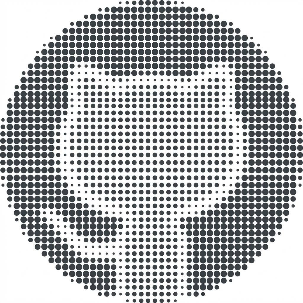 GitHub Dot Grid style