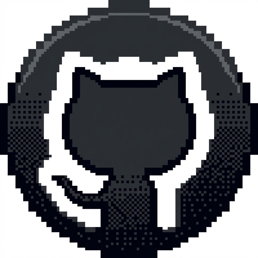GitHub Pixel Art style