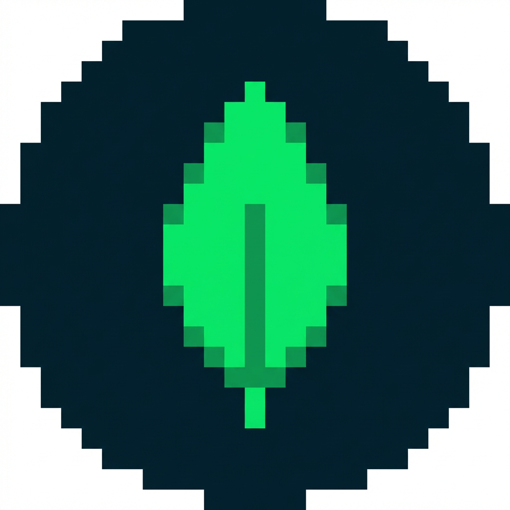 MongoDB Pixel Art style
