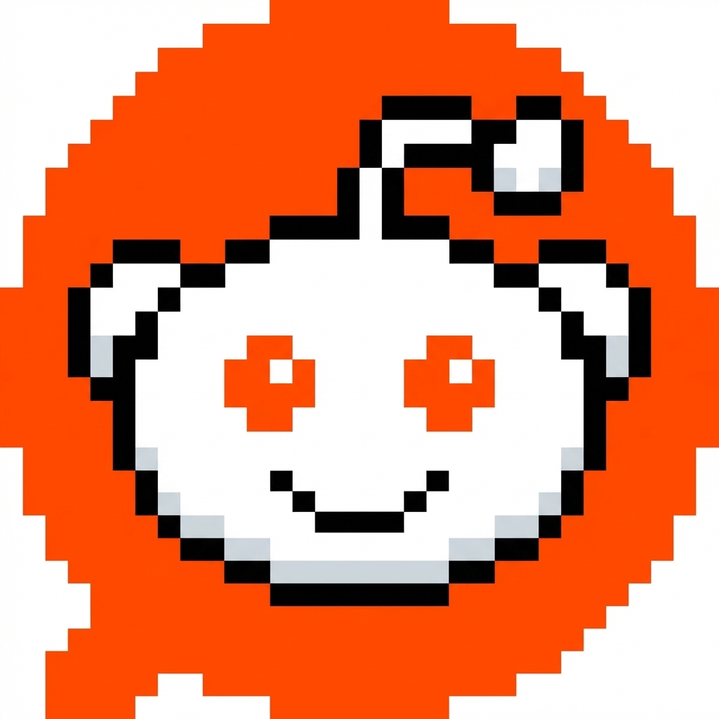 Reddit Pixel Art style