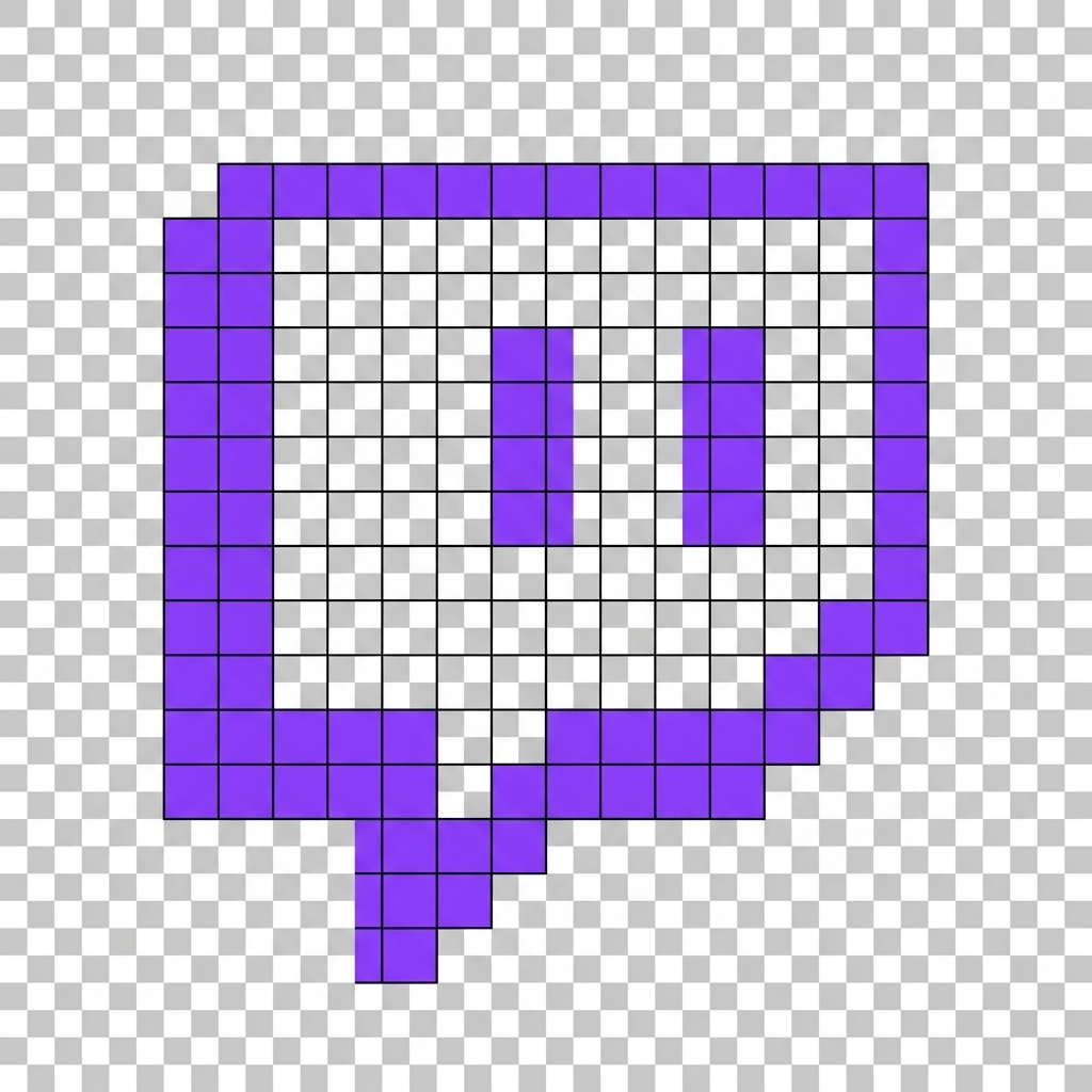 Twitch Pixel Art style
