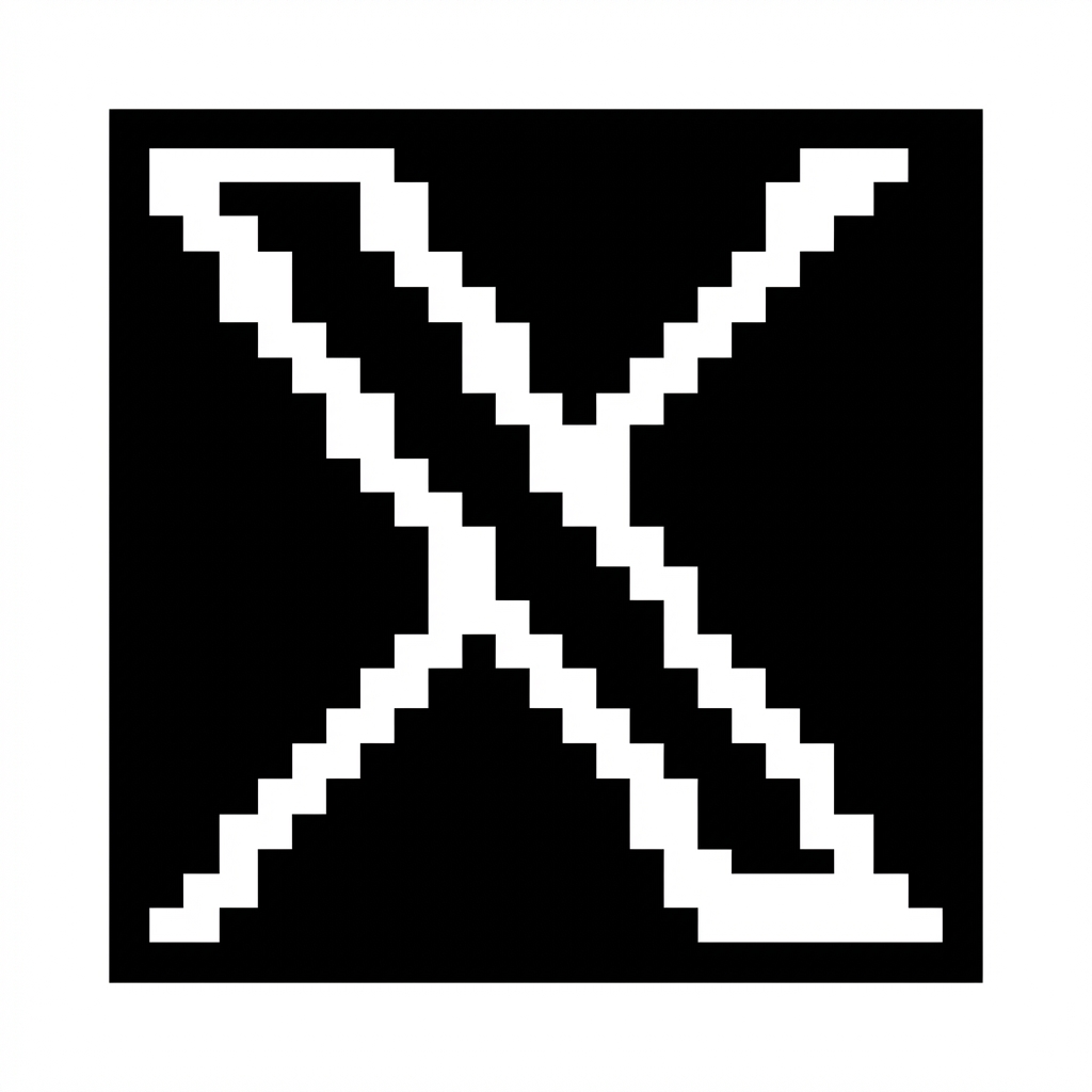 Twitter Pixel Art style